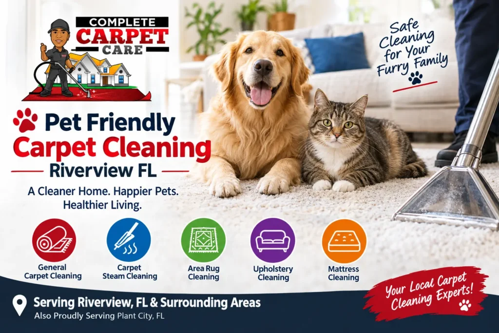 Pet Friendly Carpet Cleaning in Riverview, FL