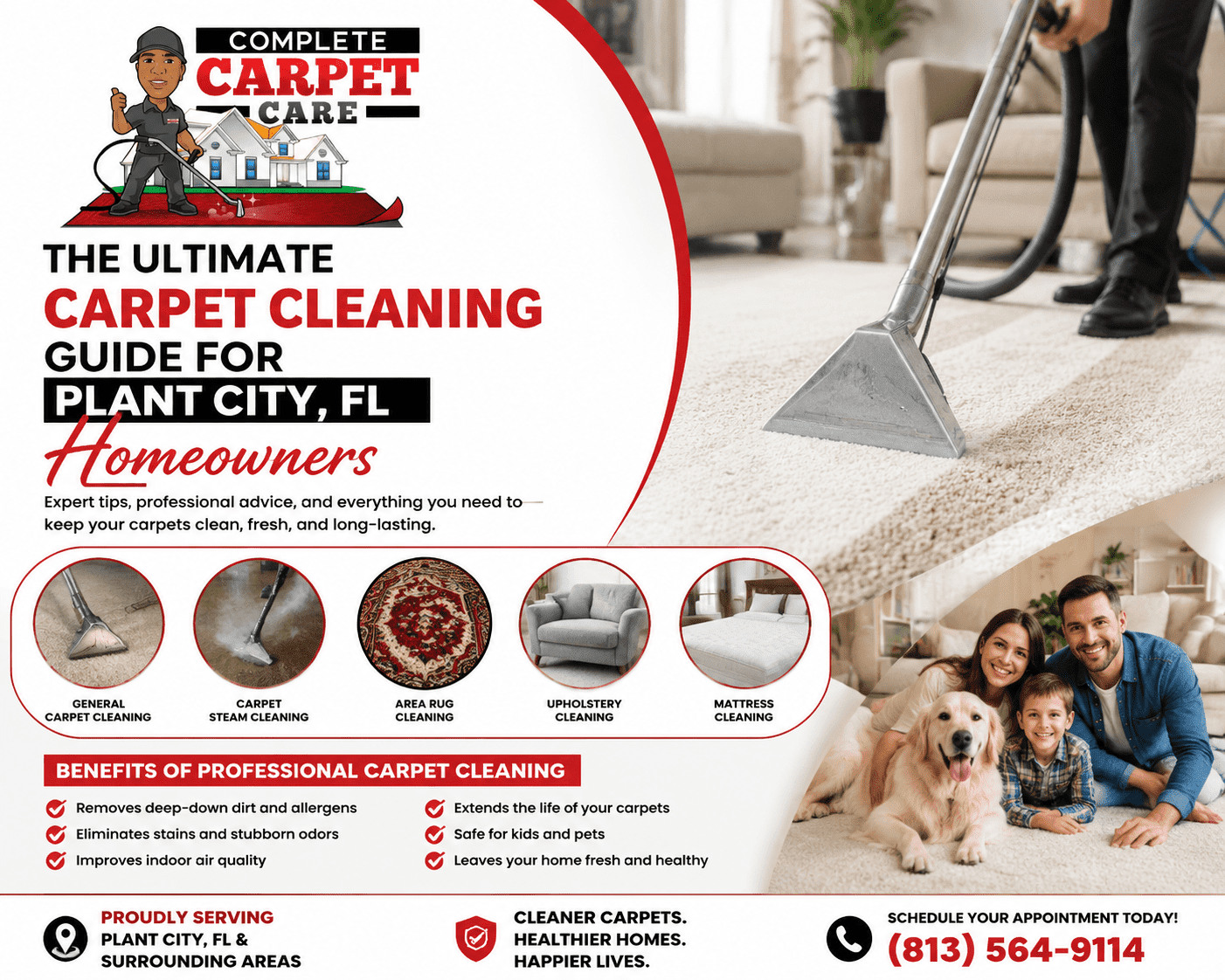 The Ultimate Carpet Cleaning Guide for Plant City, FL Homeowners